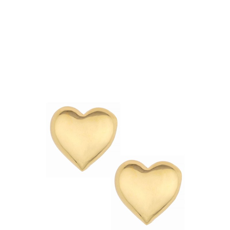 Shop Ettika 18k Gold Plated Heart Stud Earrings