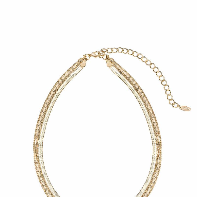 Shop Ettika All The Chains 18k Gold Plated Layered Necklace