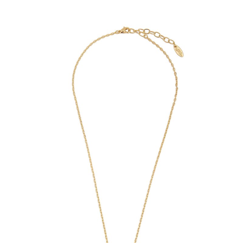 Shop Ettika Be The Change Hidden Message Locket Necklace In Gold