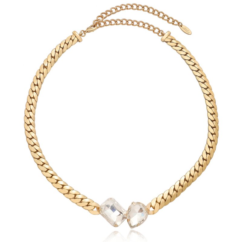 Shop Ettika Crystal Gem 18k Gold Plated Necklace