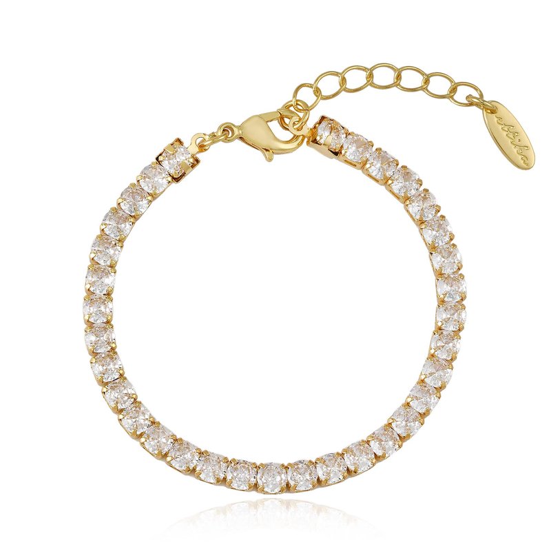 Shop Ettika Giselle Sparkle Crystal 18k Gold Plated Bracelet