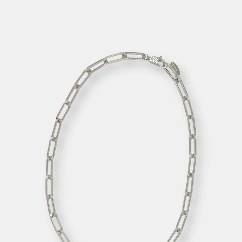 Ettika Interlinked Chain Necklace In Silver