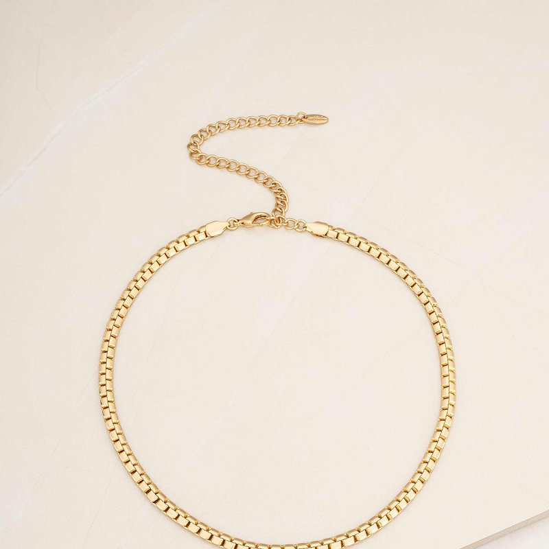 Shop Ettika Single Rolo Chain 18k Gold Plated Necklace
