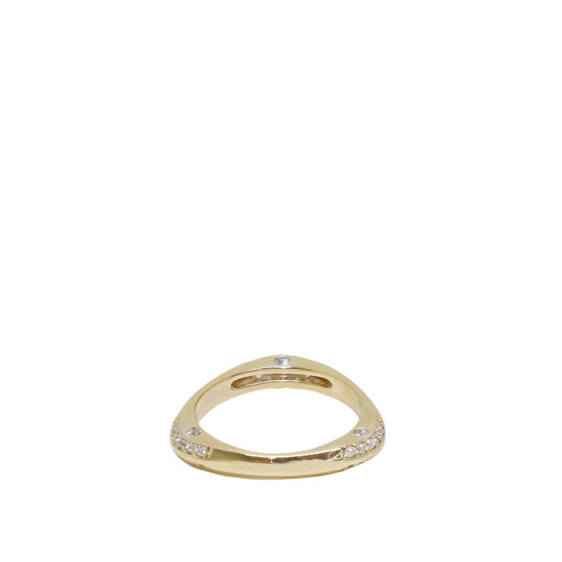 Ettika Star Dusted 18k Gold Plated Ring