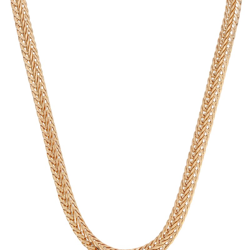 Shop Ettika Woven 18k Gold Plated Chain Necklace