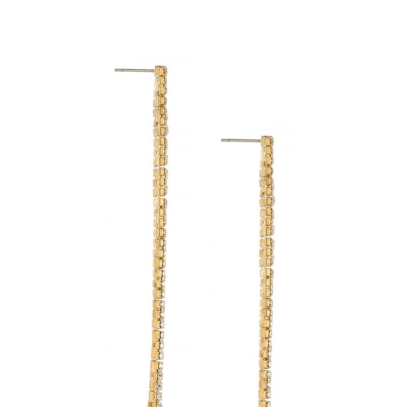 Shop Ettika Your Moment Crystal 18k Gold Plated Dangle Earrings
