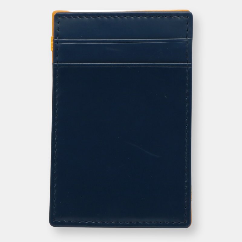 Ettinger Men's Card Leather Wallet In Blue