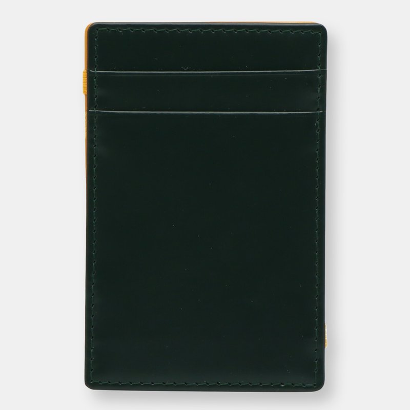 Ettinger Men's Card Leather Wallet In Green