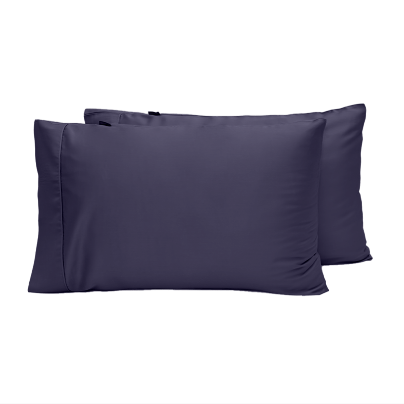 Ettitude Sateen+ Pillowcase Set In Blue