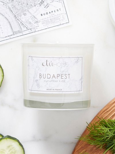 etúHOME Budapest Cucumber and Dill Candle product