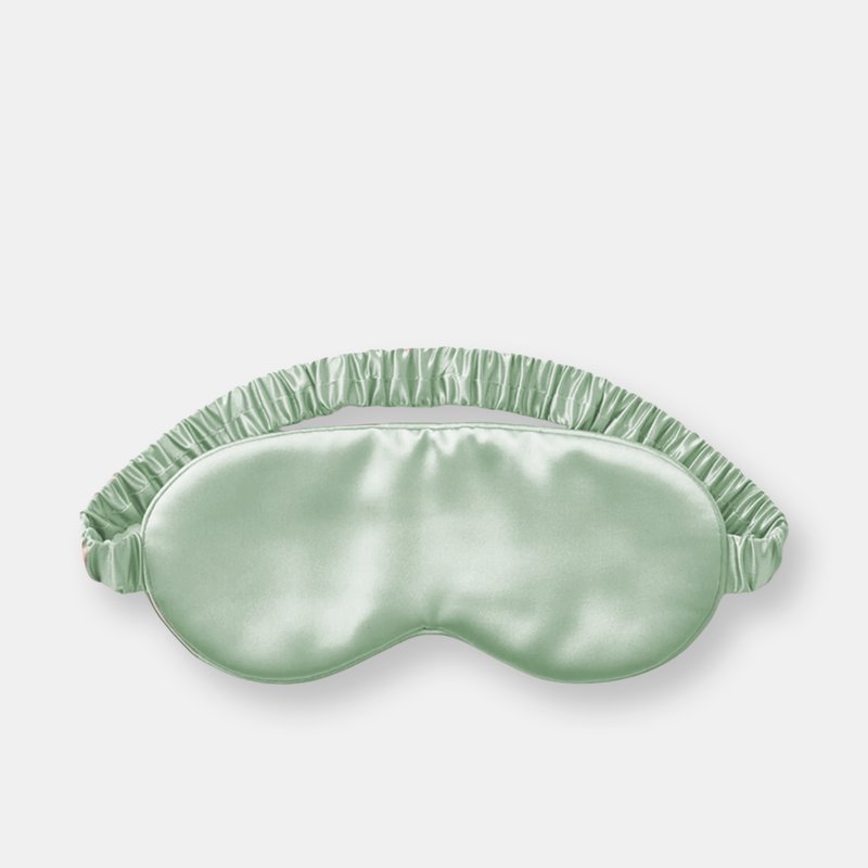 Eucalypso Eucalyptus Silk Tencel Sleep Mask In Green