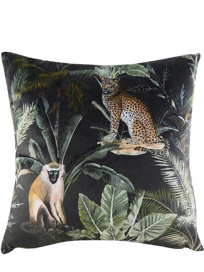 Evans Lichfield Evans Lichfield Kibale Animals Cushion Cover (Black/Green/Yellow) (One Size) product