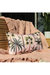 Palm Tree Outdoor Cushion Cover Blush - One Size