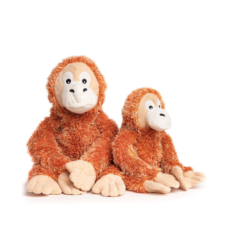 Shop Fabdog Fluffy Orangutan In Brown
