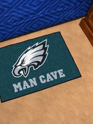 Philadelphia Eagles Man Cave Starter Mat Accent Rug