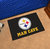 Pittsburgh Steelers Man Cave Starter Mat Accent Rug