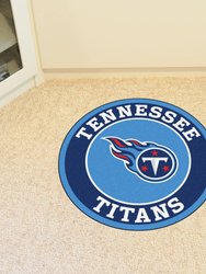 Tennessee Titans Roundel Rug - 27in. Diameter