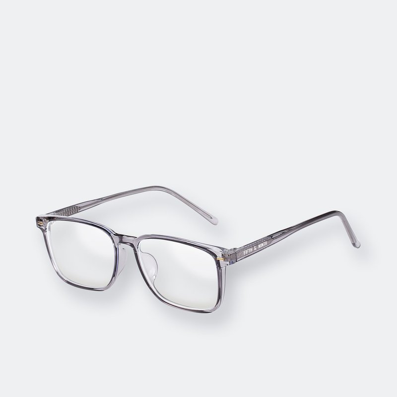Fifth & Ninth Aspen Blue Light Blocking Glasses In Grey