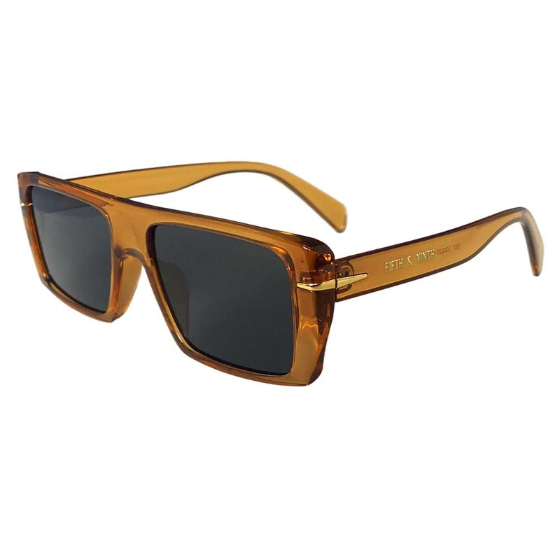 Shop Fifth & Ninth Atlas Polarized Sunglasses In Brown