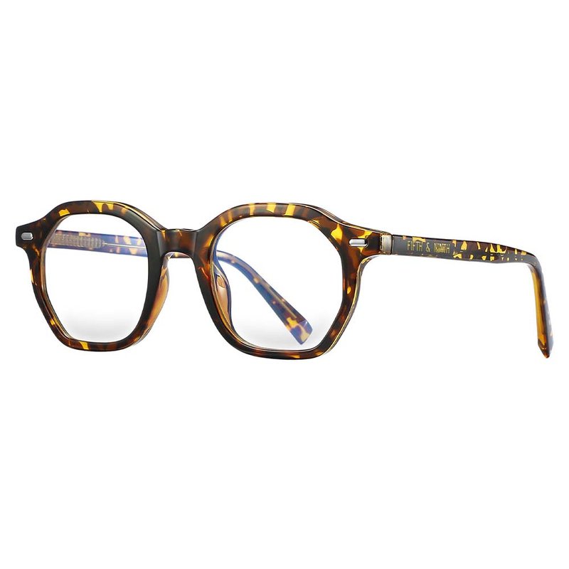 Fifth & Ninth Cameron Blue Light Glasses In Brown