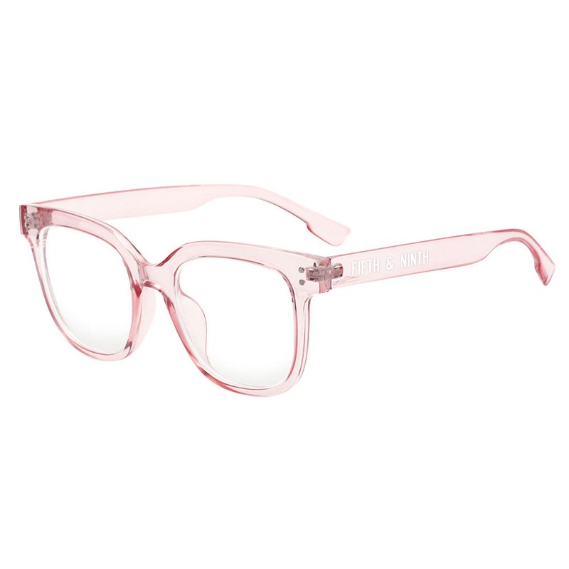 Fifth & Ninth Draper Blue Light Blocking Glasses In Pink
