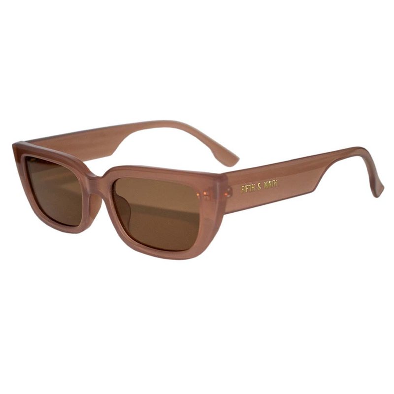 Fifth & Ninth Drew Polarized Sunglasses In Brown
