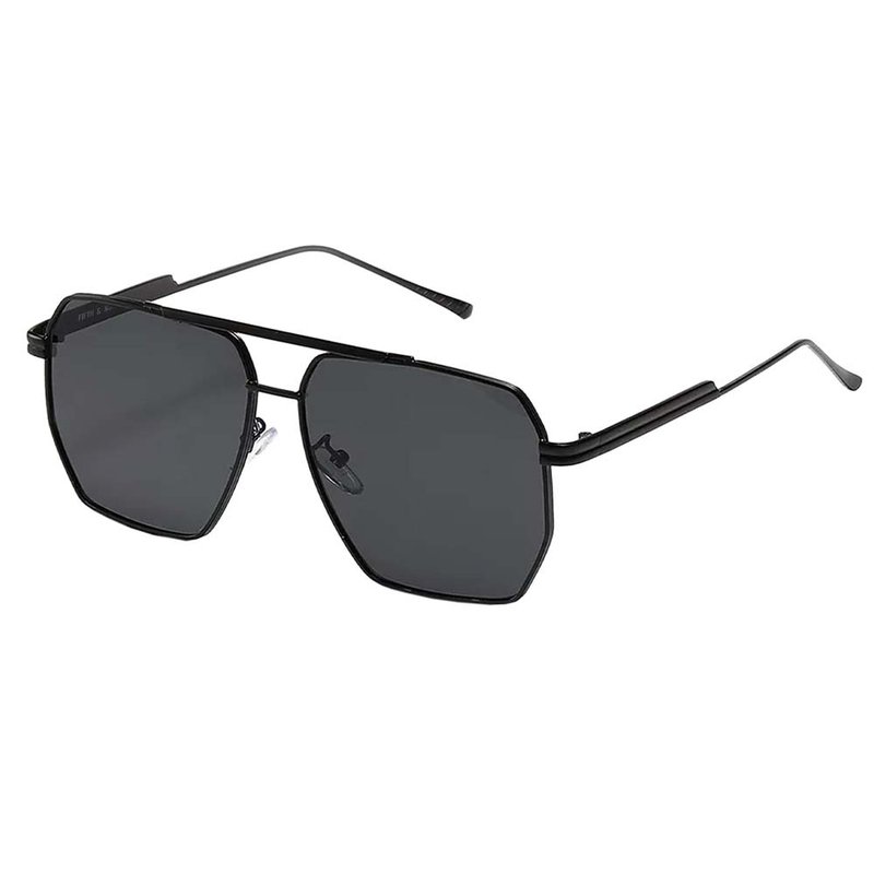 Fifth & Ninth Goldie Polarized Sunglasses In Black