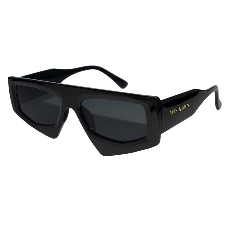 Shop Fifth & Ninth Ivy Polarized Sunglasses In Black
