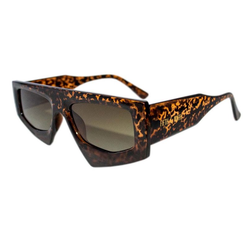 Shop Fifth & Ninth Ivy Polarized Sunglasses In Brown