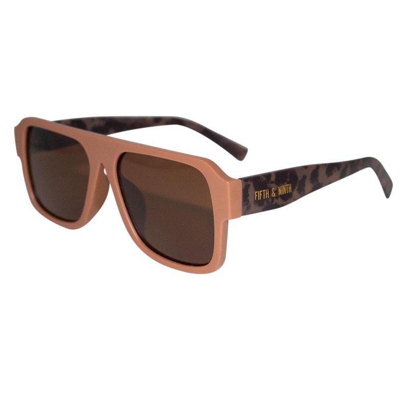 Fifth & Ninth Lennon Sunglasses In Brown