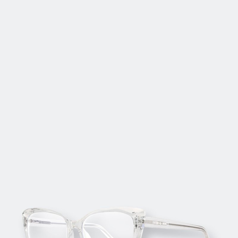 Fifth & Ninth Madison Blue Light Blocking Glasses In White