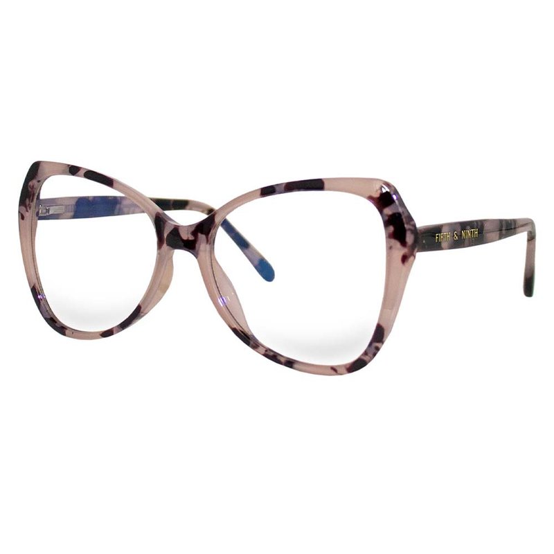 Fifth & Ninth Margot Blue Light Glasses In Brown
