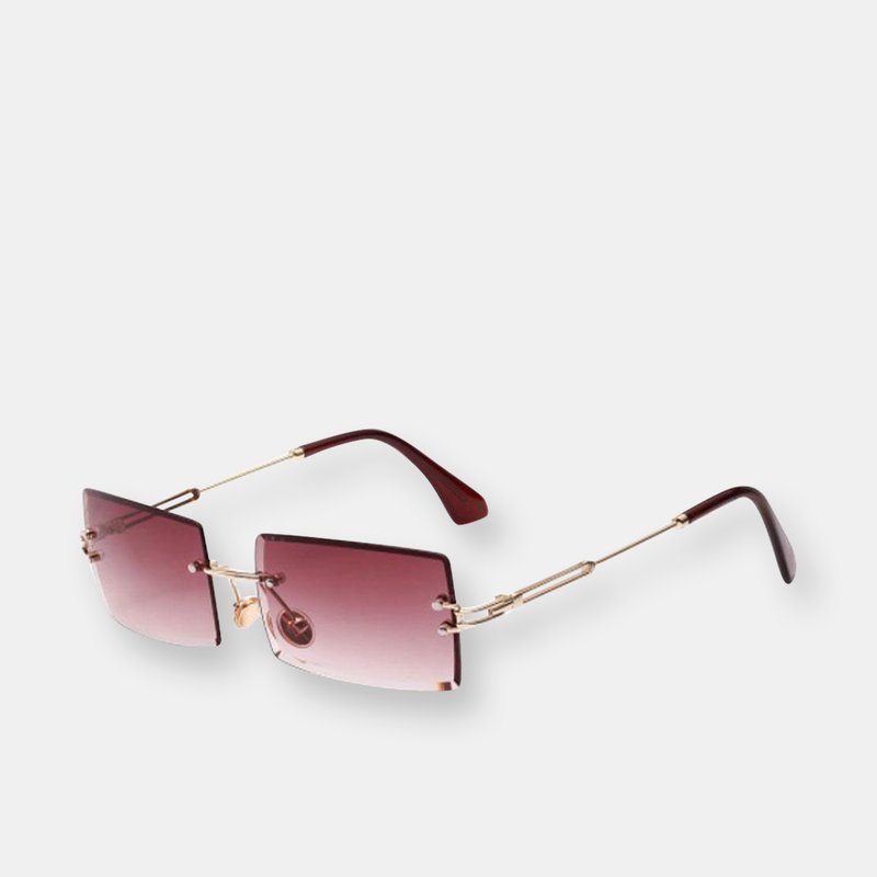 Fifth & Ninth Miami Sunglasses In Berry