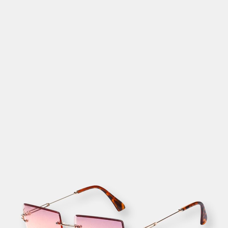 Fifth & Ninth Miami Sunglasses In Pink Sunset