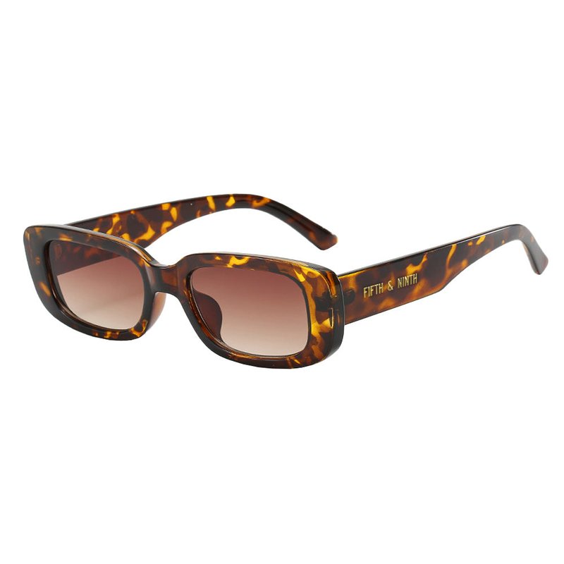 Shop Fifth & Ninth Milan Sunglasses In Brown