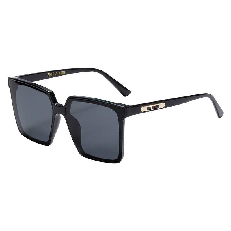 Shop Fifth & Ninth Pasadena Sunglasses In Black