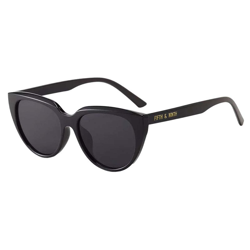 Fifth & Ninth Pepper Polarized Sunglasses In Black