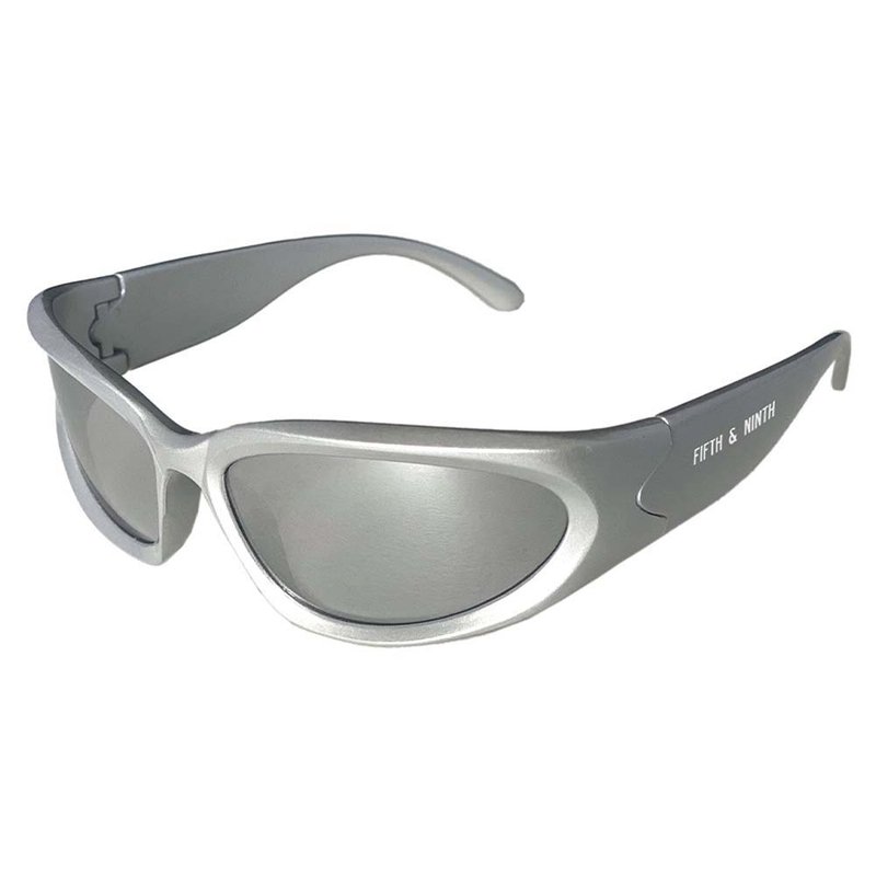 Fifth & Ninth Racer Sunglasses In Grey