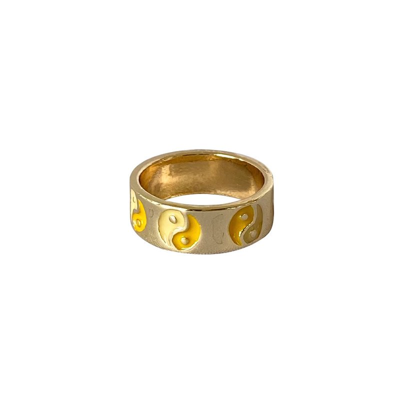 Fifth & Ninth Roe Ring In Yellow