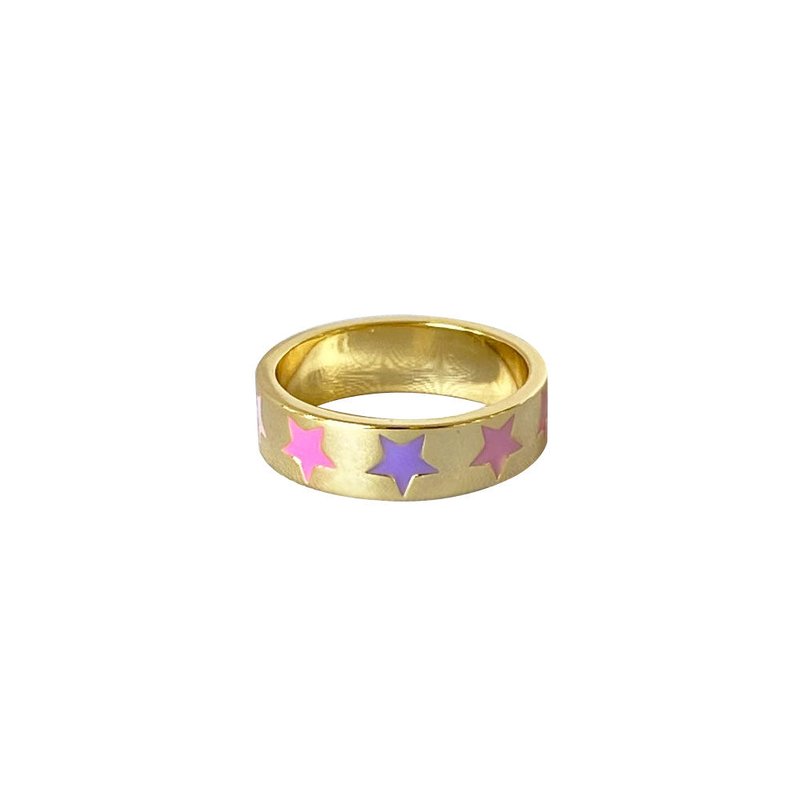 Fifth & Ninth Stella Ring In Gold