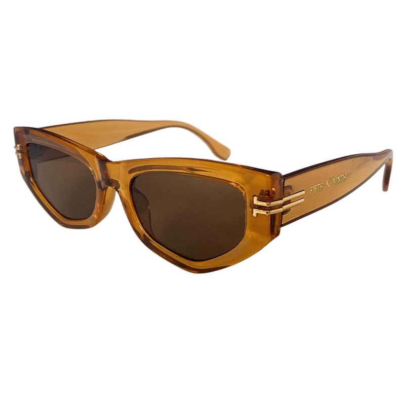 Fifth & Ninth Wren Polarized Sunglasses In Brown