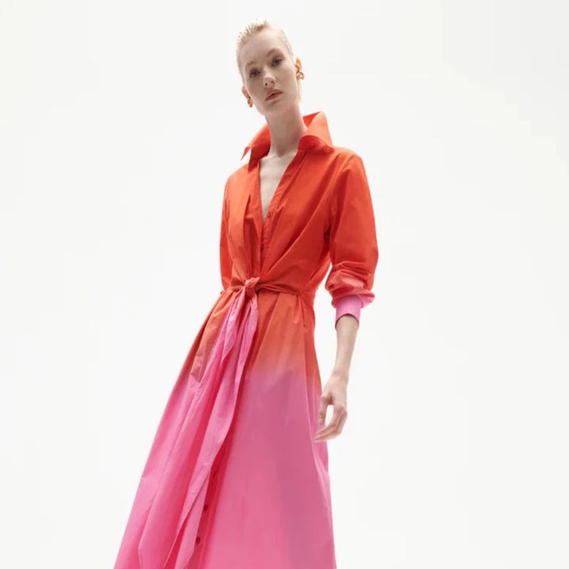 FIGUE KATE DRESS SUNSET OMBRE