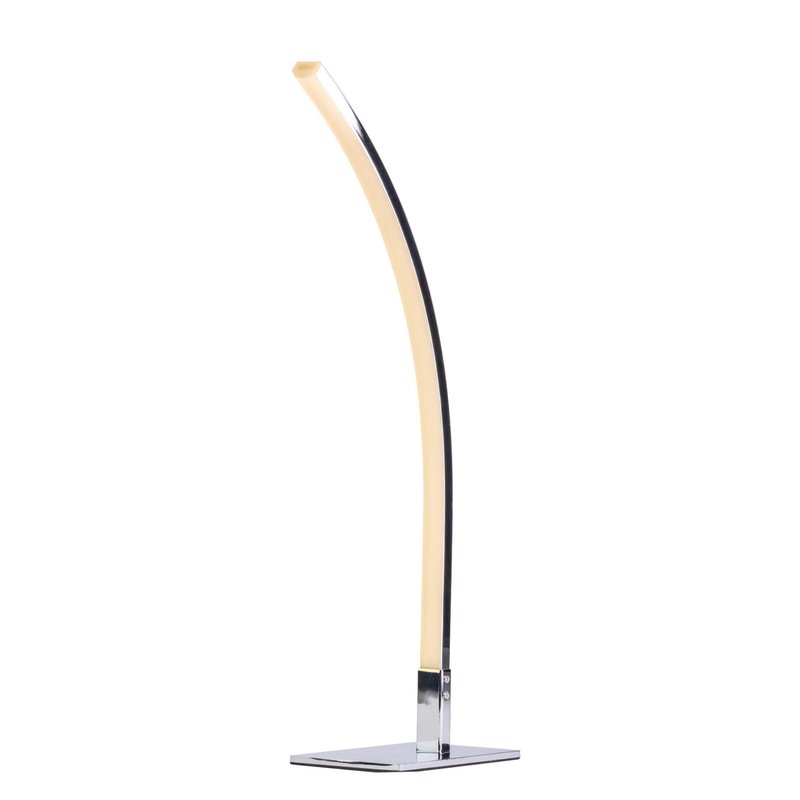 Shop Finesse Decor Modern Arc Design Table Lamp With Led Strip