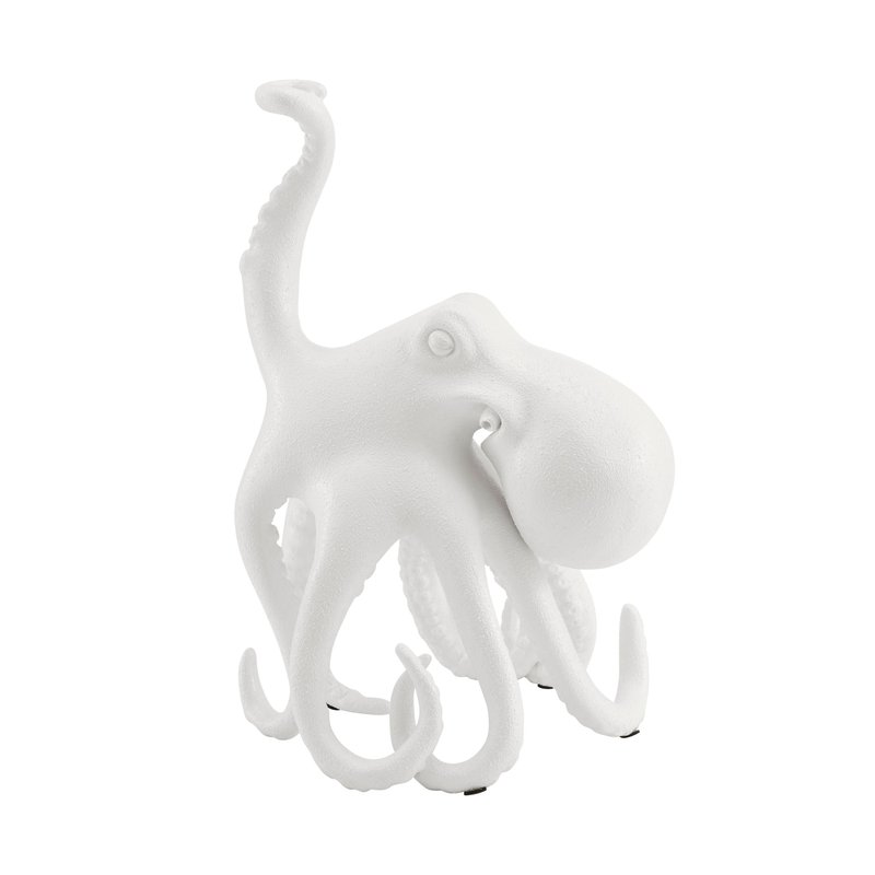 Shop Finesse Decor Sugvar The Octopus // Frosted White