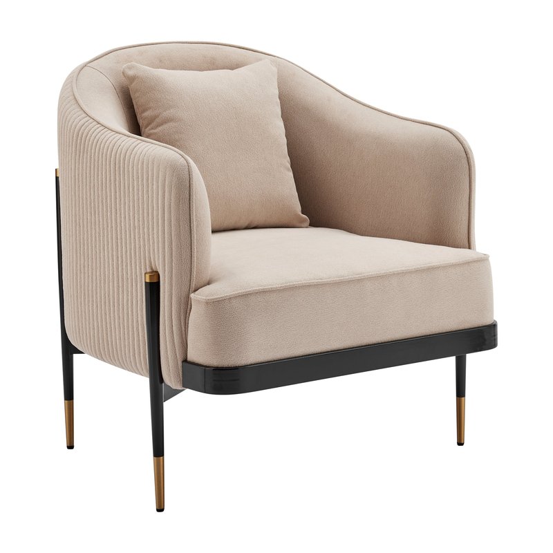 Shop Finesse Decor Versa Transitional Elegance Accent Chair