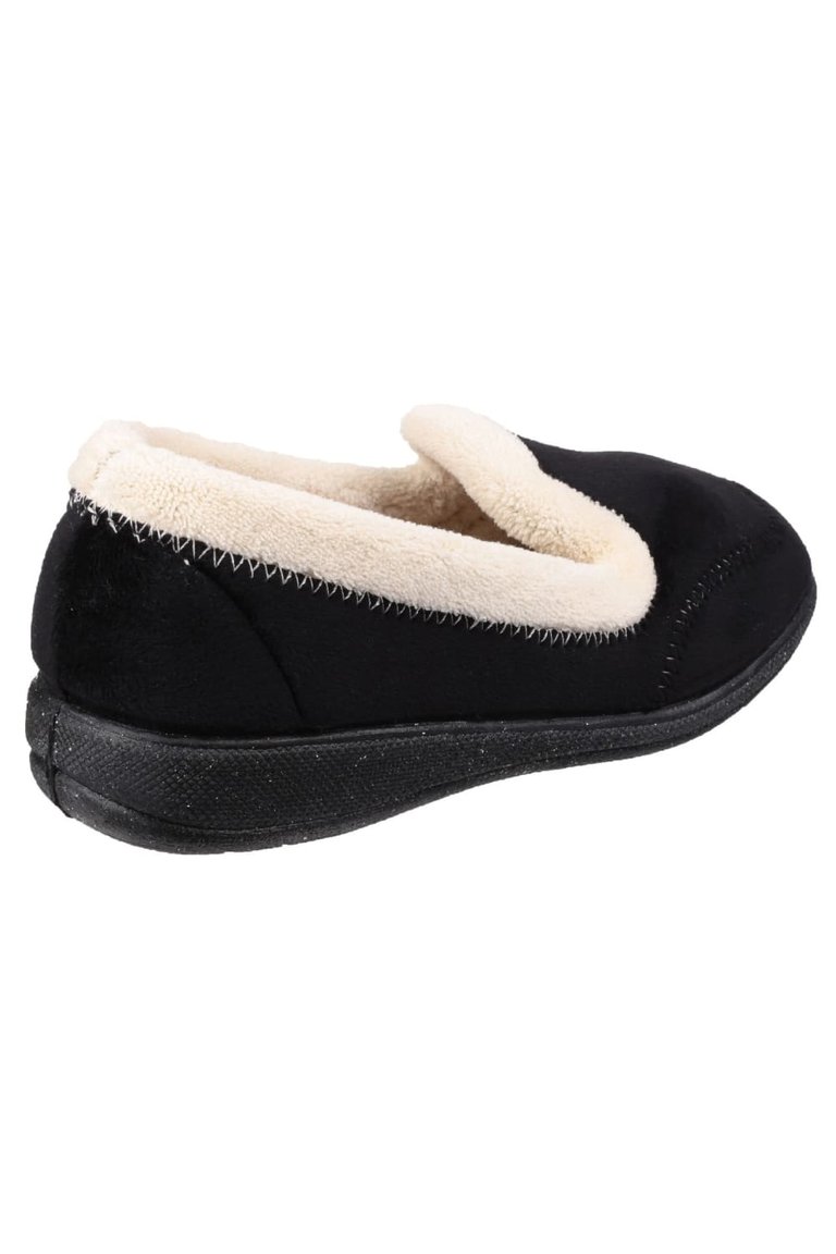 Womens/Ladies Maier Classic Slippers (Black)