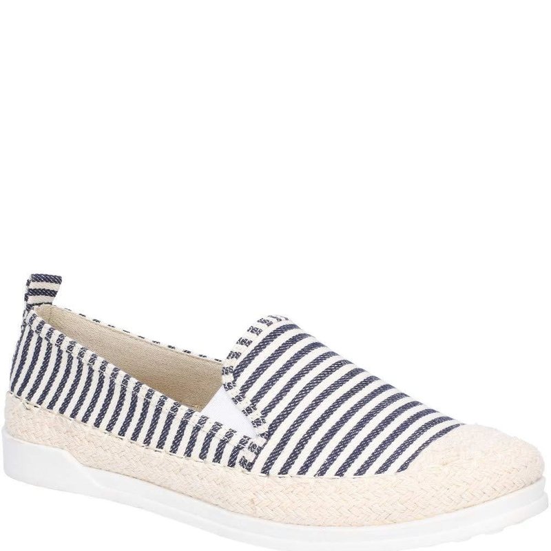 Fleet & Foster Womens/ladies Paradise Nautical Espadrille Loafer (navy) In Blue