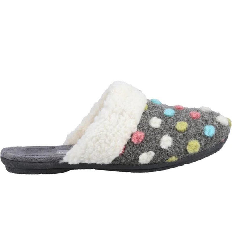 Fleet & Foster Womens/ladies Sycamore Slippers In Grey