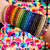 Signature Ball Cuff Bracelet In Bubbly Gerbera Daisies (Single)