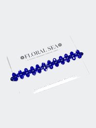 Signature CRISSxCROSS™ Bracelet In Deep Blue Bellflowers - Deep Blue Bellflowers